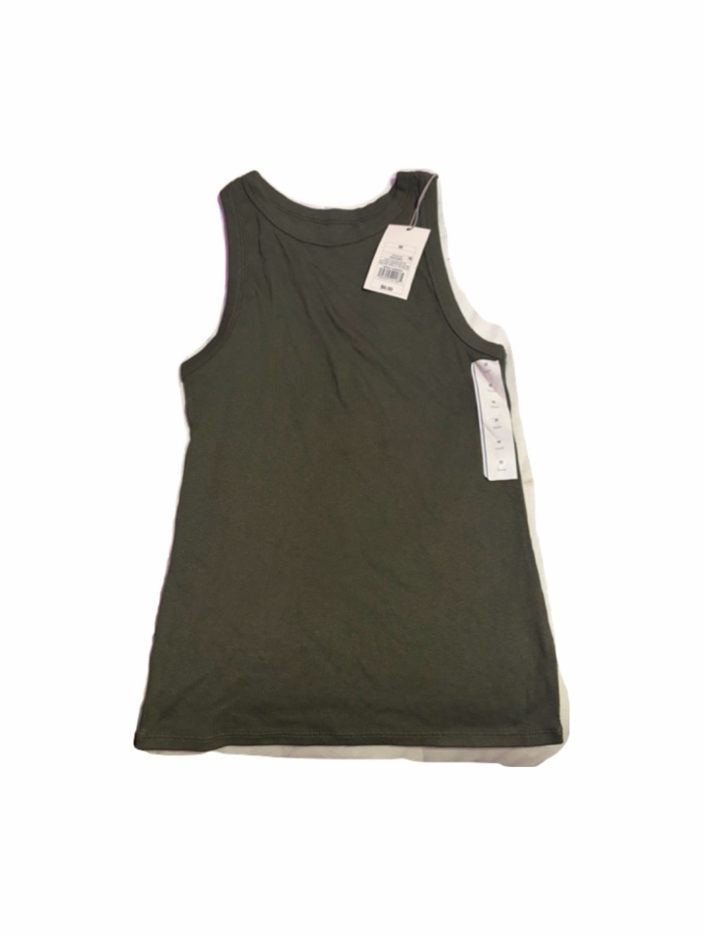 Kids Olive Green Tank Top - a new day